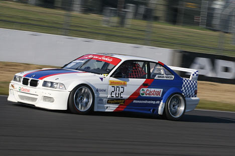 I tidtagningerne fandt Jørgen Hansen igen farten i sin BMW M3 GTR.
